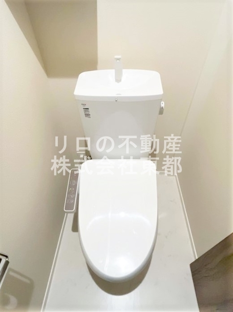 トイレ　洗浄便座付です！