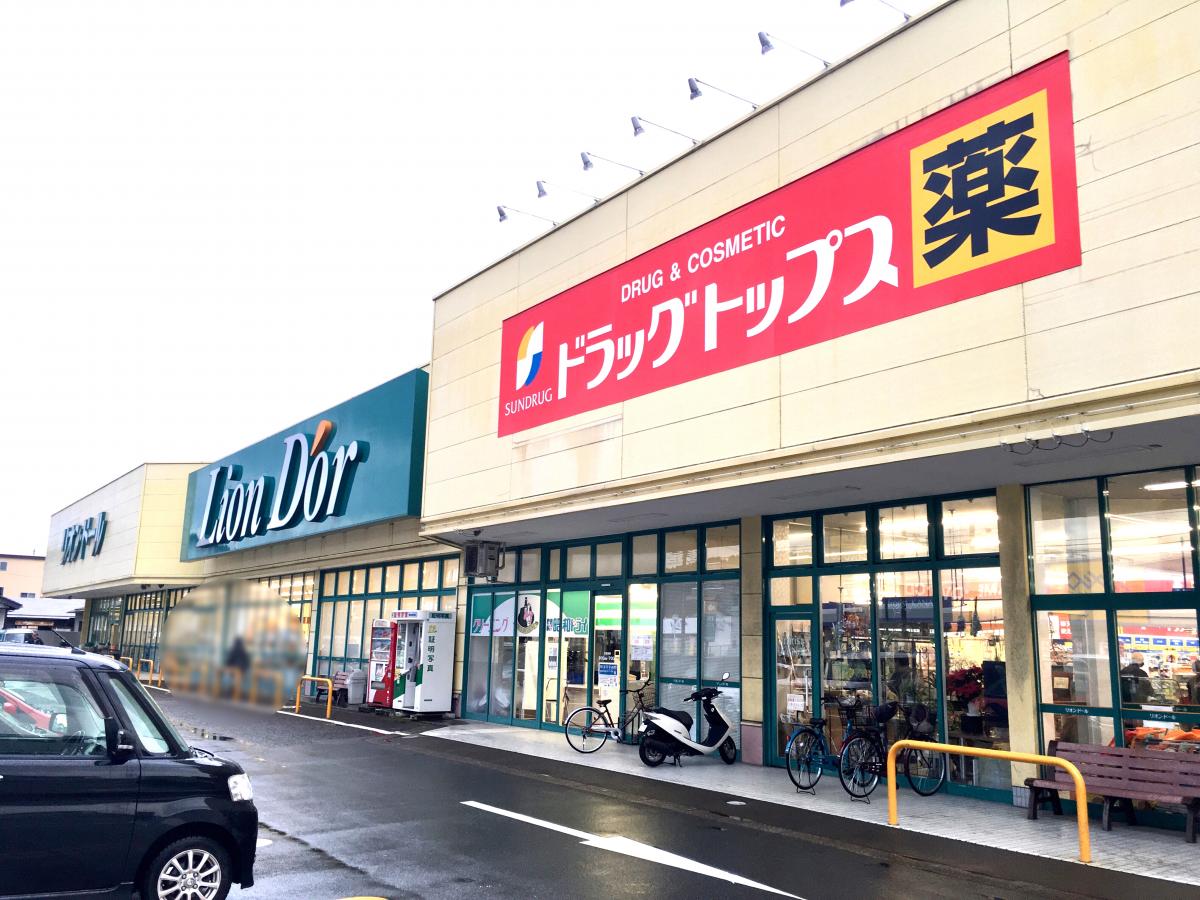 ドラックストア　ドラッグ・トップス加茂店（ドラッグストア）まで876m
