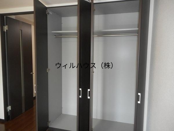 収納　クローゼット！