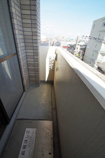 バルコニー　洗濯物干せます♪