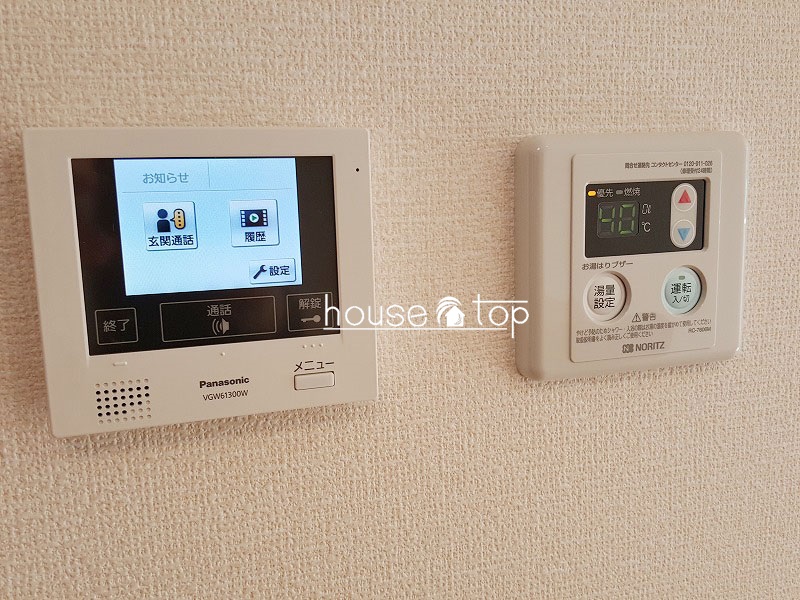 セキュリティ　ＴＶモニターホン！オートロックの解除も出来ますよ！