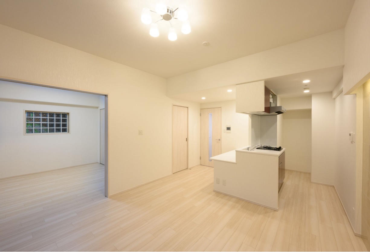 居室・リビング　偶数階・奇数階によりカラーパターン異なります