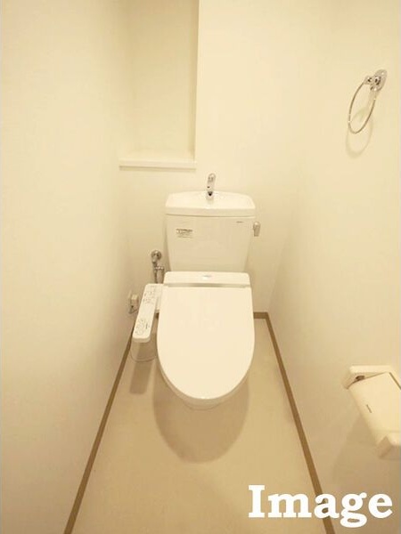 トイレ　トイレもきれいです