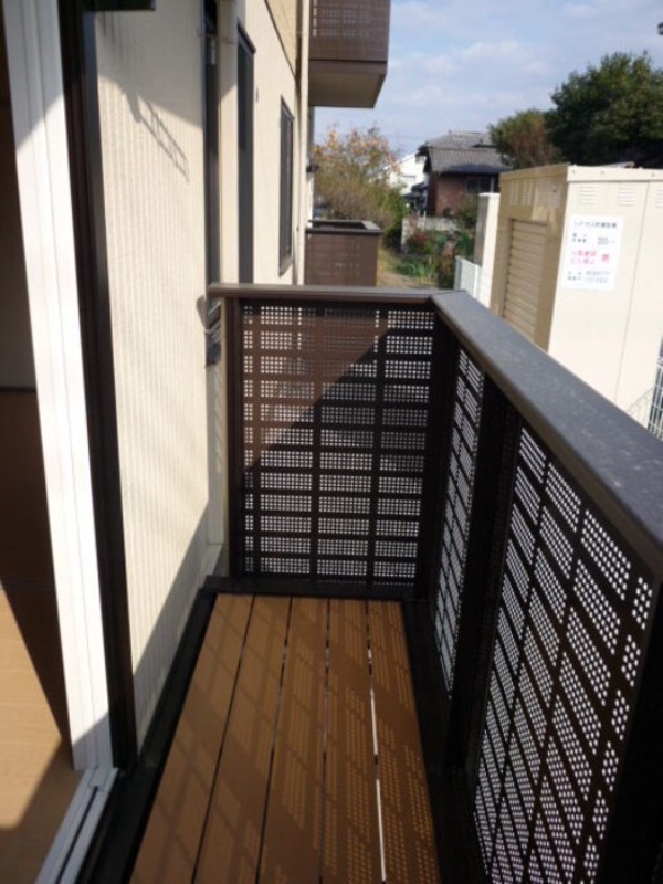 バルコニー　図面と現状に相違がある場合には現状を優先