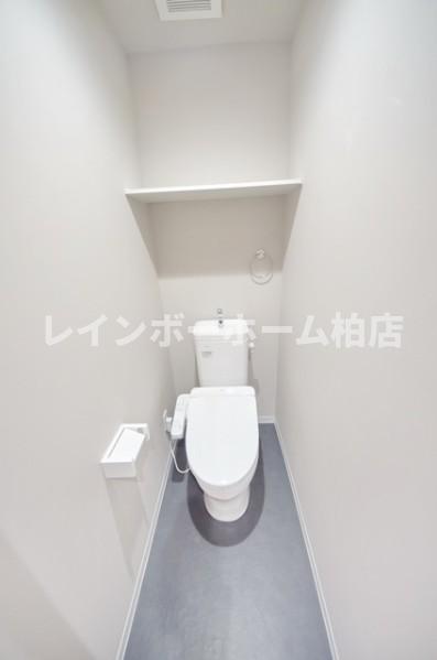 トイレ　ゆったりとした空間のトイレです
