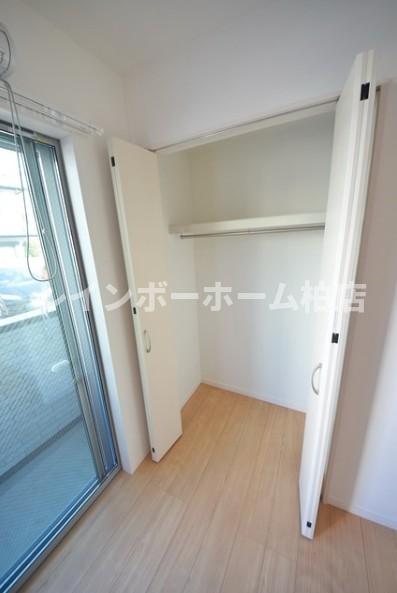 収納　大きなスペースがあり、収納には困りません