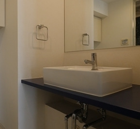 洗面設備　※別部屋の参考写真です。