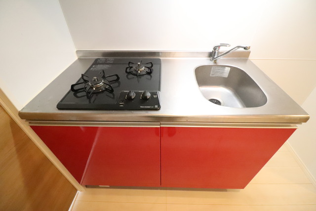 キッチン　２口コンロ付き♪