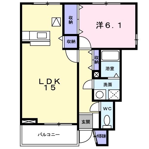 サンブリッジIIの間取り写真