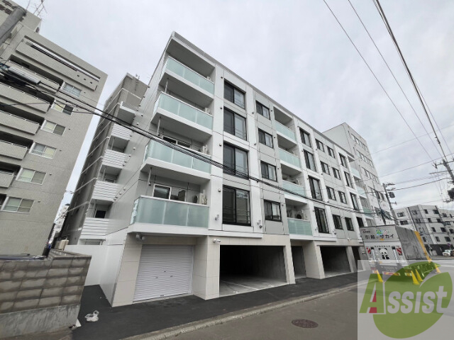 建物外観　札幌市豊平区中の島２条「ビッグレジデンス中の島」