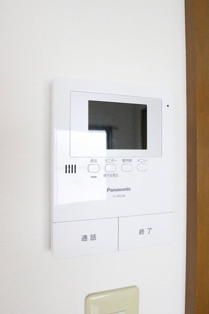 セキュリティ　同物件別号室の写真です。