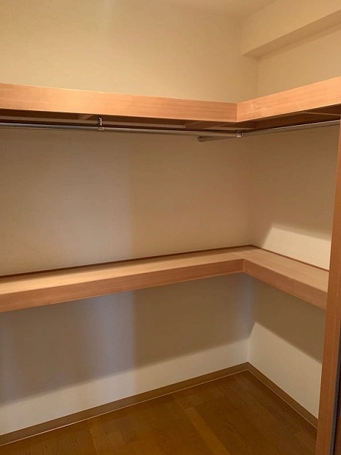 収納　ウォークインクローゼット