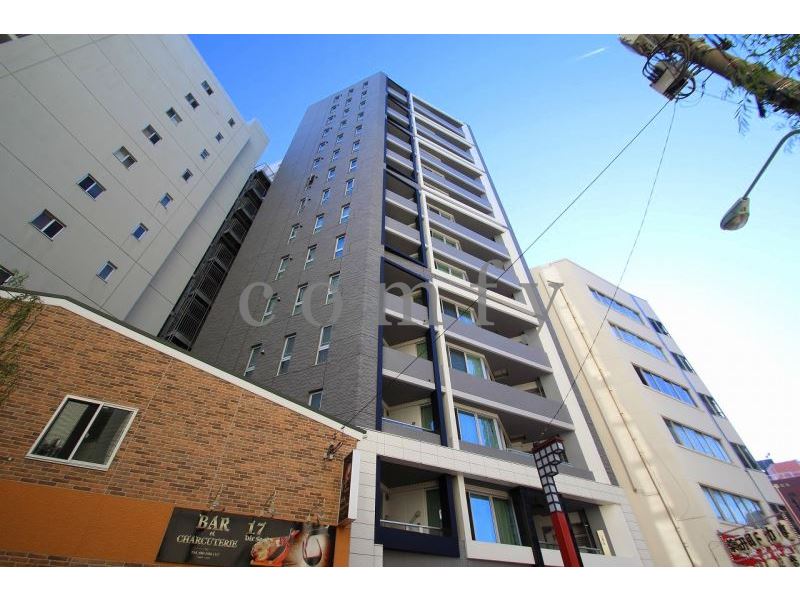 建物外観　２０１３年１月竣工・高級分譲マンション