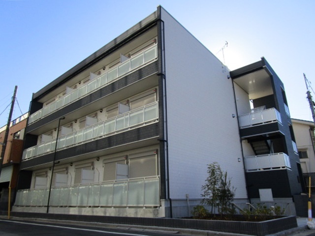 建物外観　モダンなデザインの外観です。