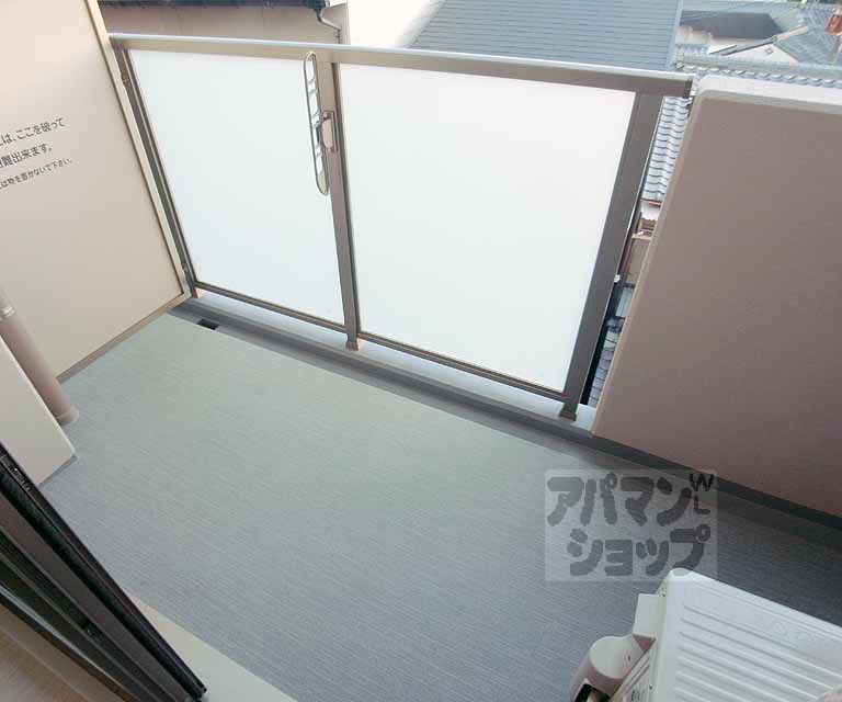 バルコニー　広さも十分です！