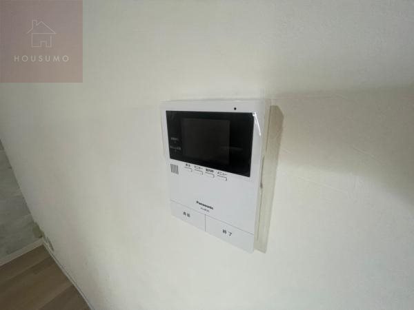 セキュリティ　TVインターホンです