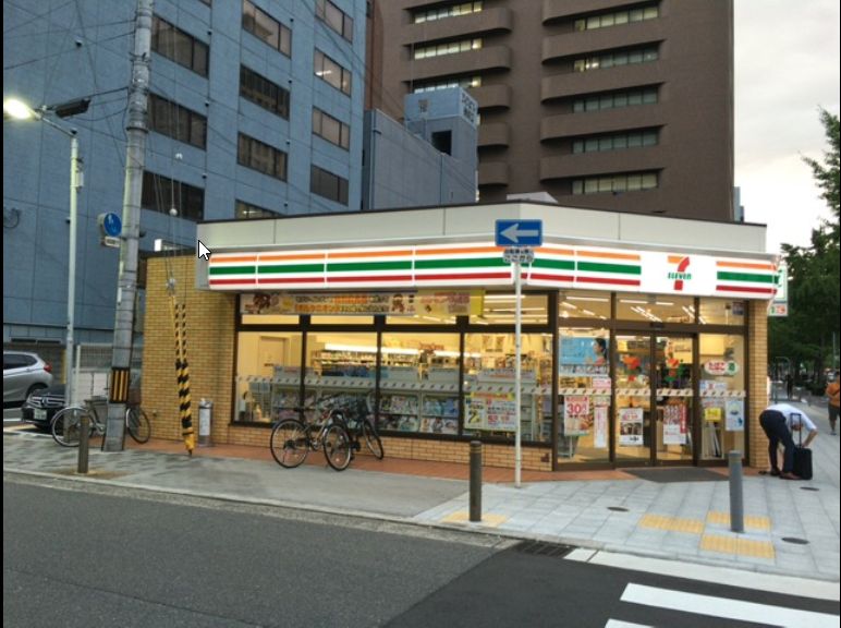 コンビニ　セブンイレブン 大阪新町2丁目店（コンビニ）まで151m