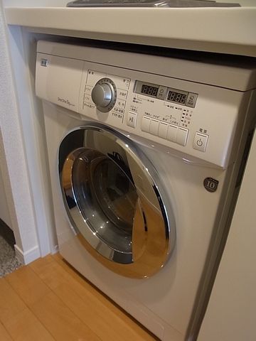 その他設備　乾燥機付き洗濯機