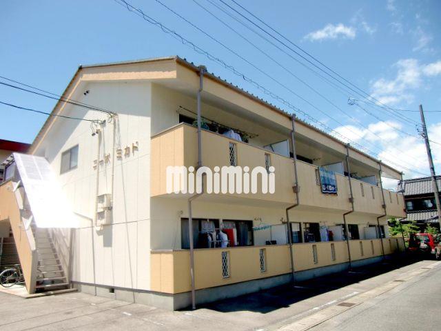 建物外観　お洒落なツートンカラー
