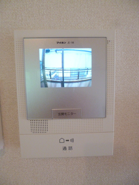 セキュリティ　★来客者を事前に確認出来て、防犯に繋がるTVモニターホンです