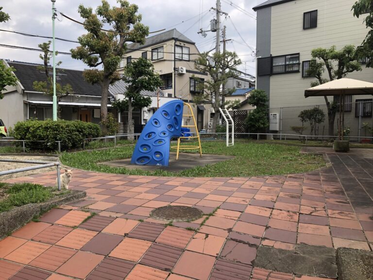 公園　豊南町南6丁目児童遊園（公園）まで80m