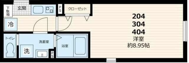 ゲートレジデンス三鷹の間取り写真