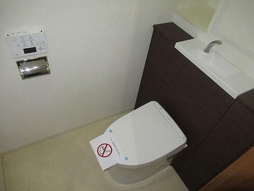 トイレ　ゆったりとした空間のトイレです