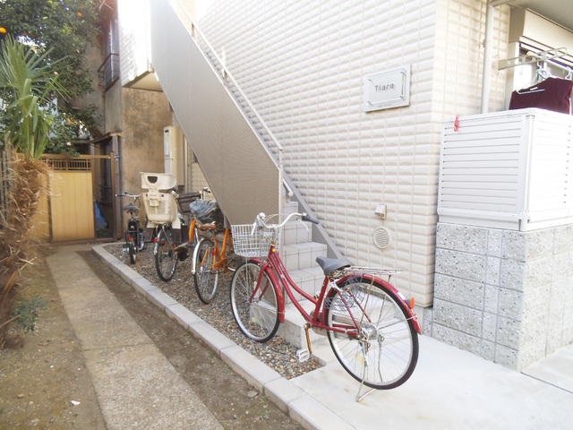 その他共有部分　自転車おけますよ！