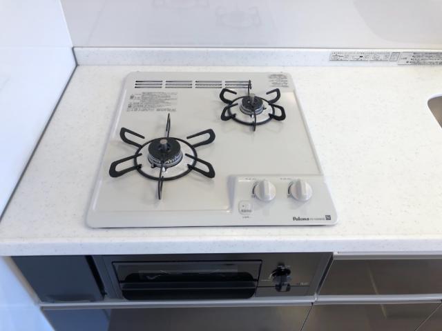 キッチン　２口ガスコンロ