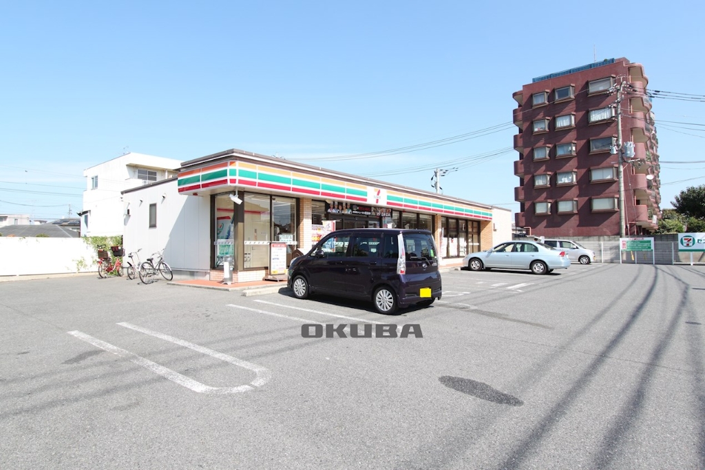コンビニ　セブンイレブン 熊本新大江店（コンビニ）まで535m