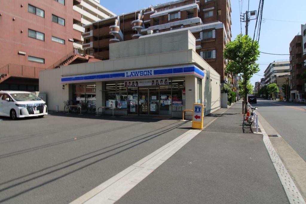 コンビニ　ローソン墨田江東橋5丁目店（コンビニ）まで450m