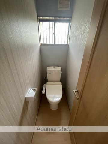 南海本線 箱作駅 徒歩20分 2階建 築30年のトイレ写真