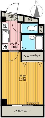 ヴィラエスポワールの間取り写真