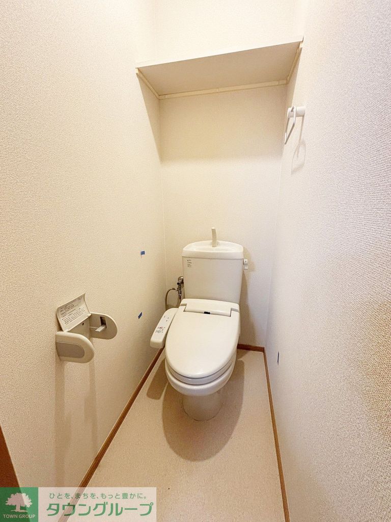 京成松戸線 京成津田沼駅 徒歩7分 2階建 築21年のトイレ写真