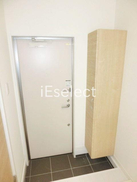 玄関　シューズBOX付の玄関