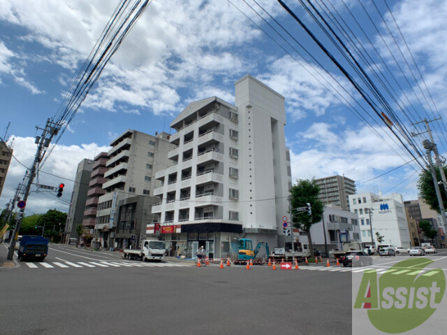 建物外観　札幌市北区北１３条西「ステージ１３」