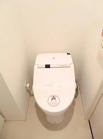トイレ　ゆったりとした空間のトイレです