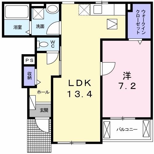 ルミエール出来町の間取り