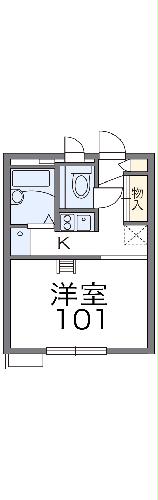 レオパレスラ・セーヌの間取り