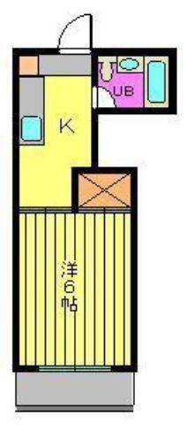 松山市一番町のマンションの間取り