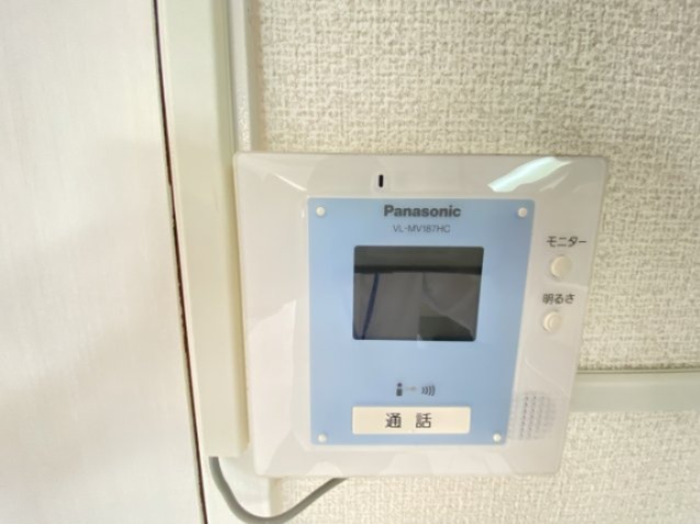 セキュリティ　モニター付きインターホン
