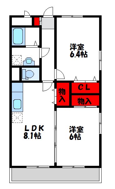 ビューポイントの間取り