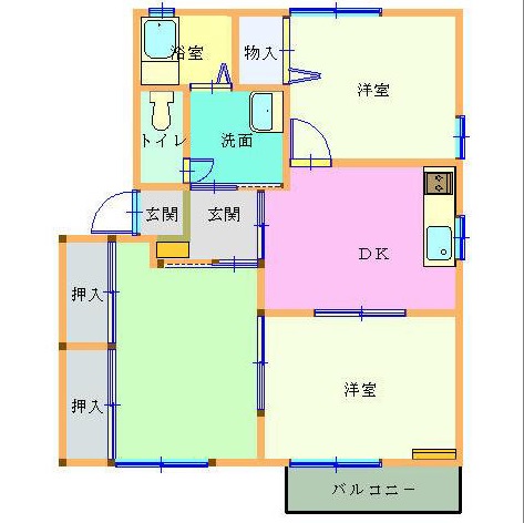 ソレーユの間取り