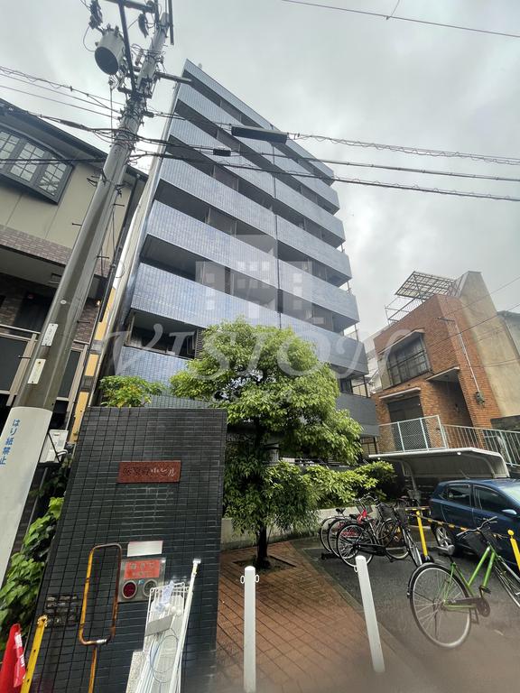 大阪市天王寺区味原本町のマンションの建物外観