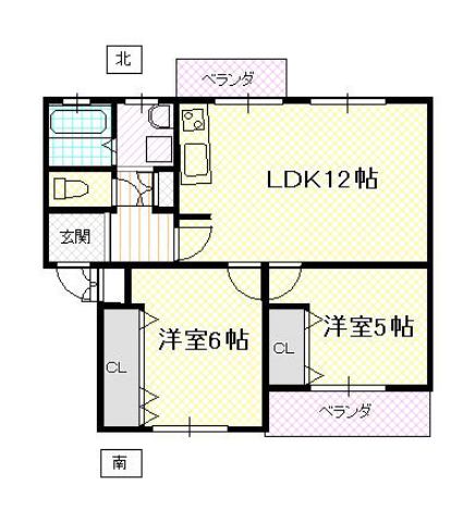 かとうマンションの間取り