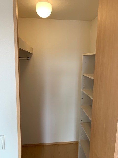収納　ウォークインクローゼット付で収納たっぷり