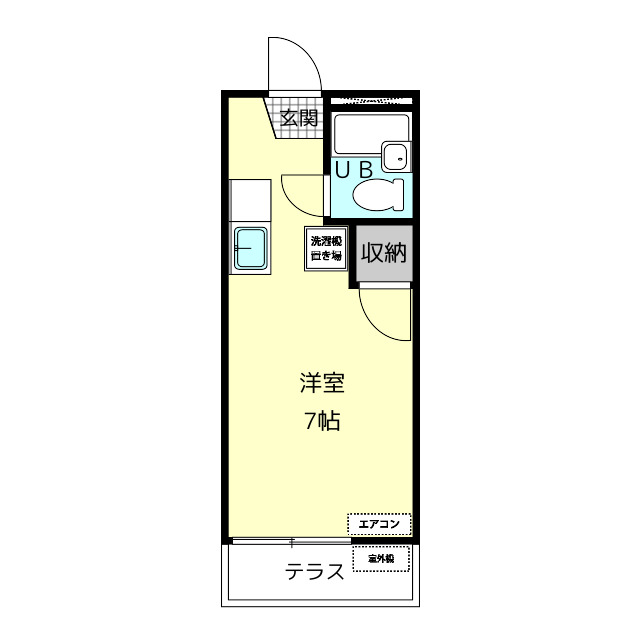 メゾン片町１１０の間取り