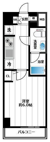 川口市西川口のマンションの間取り