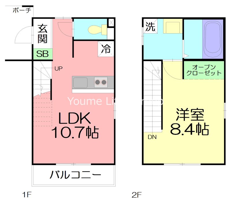 フォルストヴィラ鵠沼の間取り