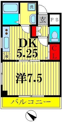 モン・ラフィーヌの間取り